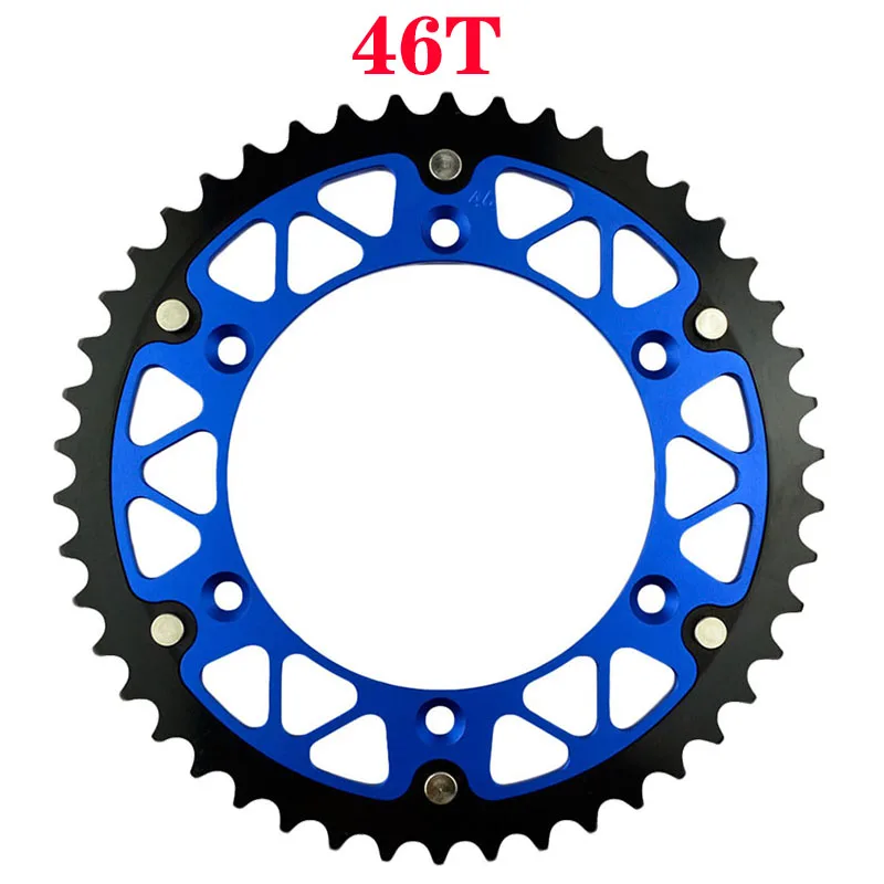 AHL Motorcycle 45T - 52T Rear Sprocket For YAMAHA WR125 YZ125 TTR230 WR250 YZ250 WR450 YZ450 WR400 YZ400 WR426 YZ426 YZ450F 250