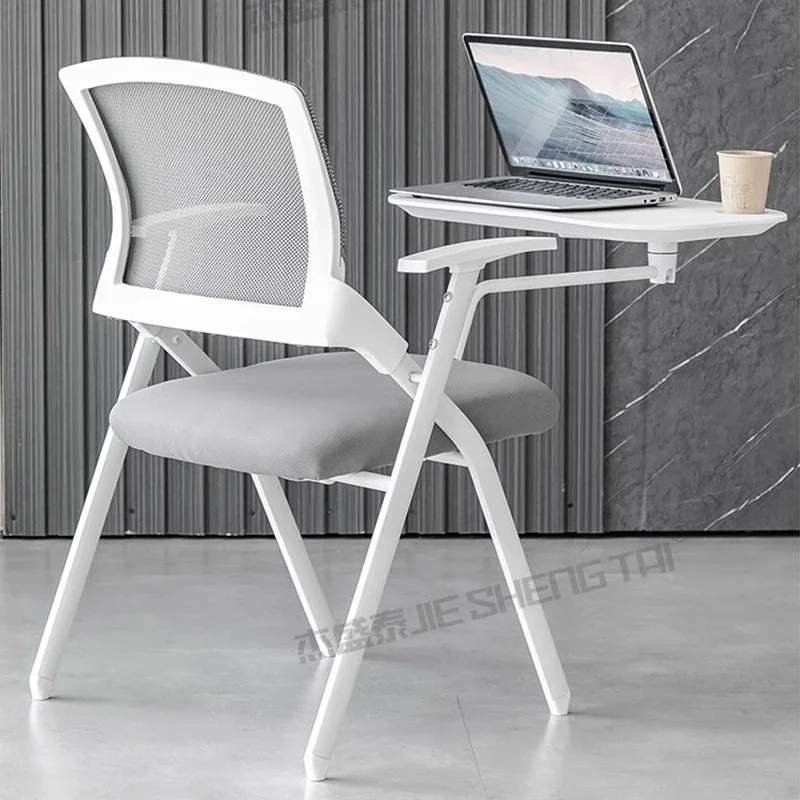 Conference Room Meeting Chair Folding Training Office Chair Classroom Writing Board Silla De Escritorio Office Furniture WKOC
