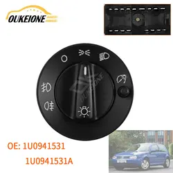Accessories for VW Volkswagen Golf IV Octavia I 1U Audi A3 8L1 Headlight Fog Head Light Switch Adjust Knob 1U0941531A 3B0941531A