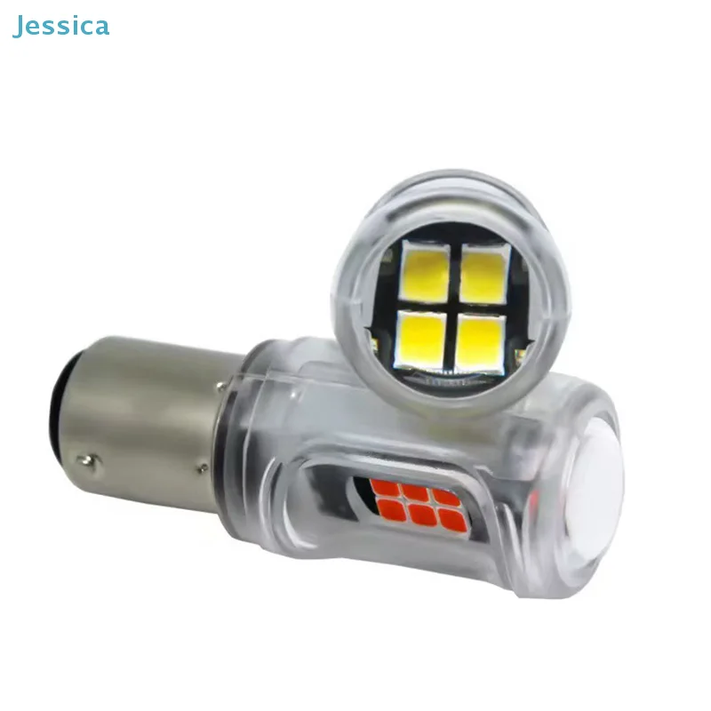

♥ Светодиодные лампы 1156 1157 для поворотников и стоп-сигналов - 2835 3030 16SMD, суперяркие задние фонари для автомобилей