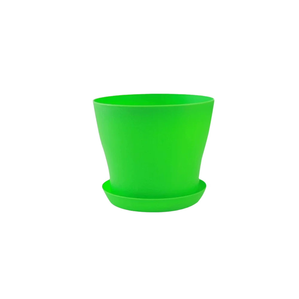 

8pcs/set Candy Color Flower Pot Round Thickened Plant Pot with Tray with Drainage Holes Succulent Plant Pots Seedling Potted