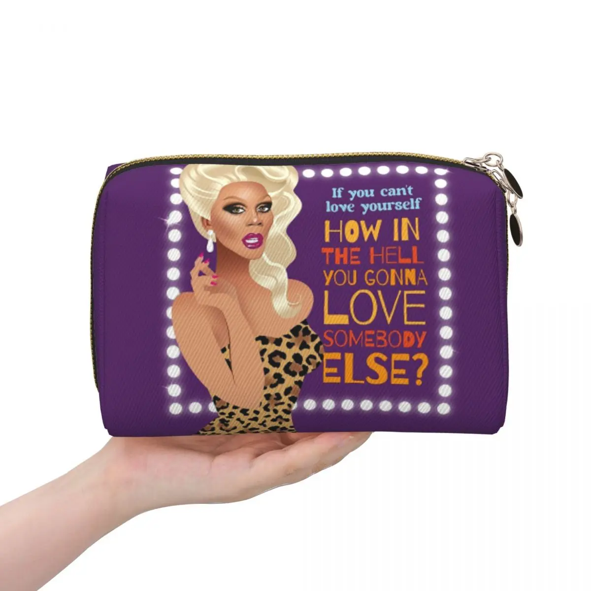 drag-queen-royalty-rupaul's-drag-race-rupaul-rpdr-mulheres-bolsas-de-cosmeticos-organizador-de-maquiagem-de-viagem-bolsa-estojo-de-armazenamento-de-higiene-pessoal