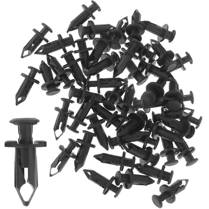 50PCS Fender Clips Body Rivets for Honda Rancher Foreman Rubicon Rincon TRX680 TRX650 FourTrax 125 200 250 300 21075686 7661855