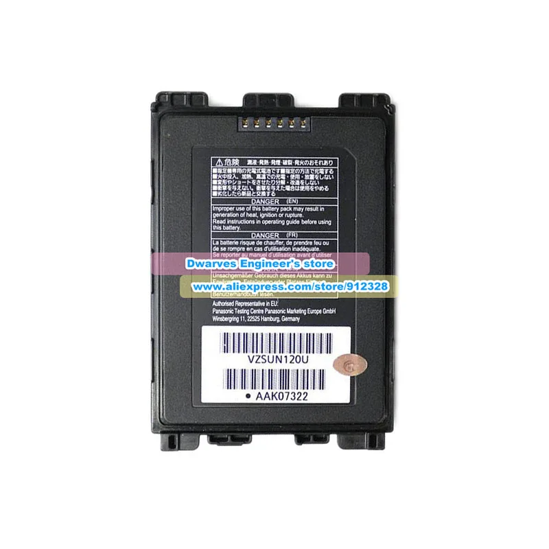 Imagem -04 - Bateria Genuína 3.8v 6400mah 24wh Fz-vzsun120u Fz-vzsun120w Carga para Panasonic Hardpad Fz-n1 Série Fz-n1adlaazj Fz-n1edeazdj