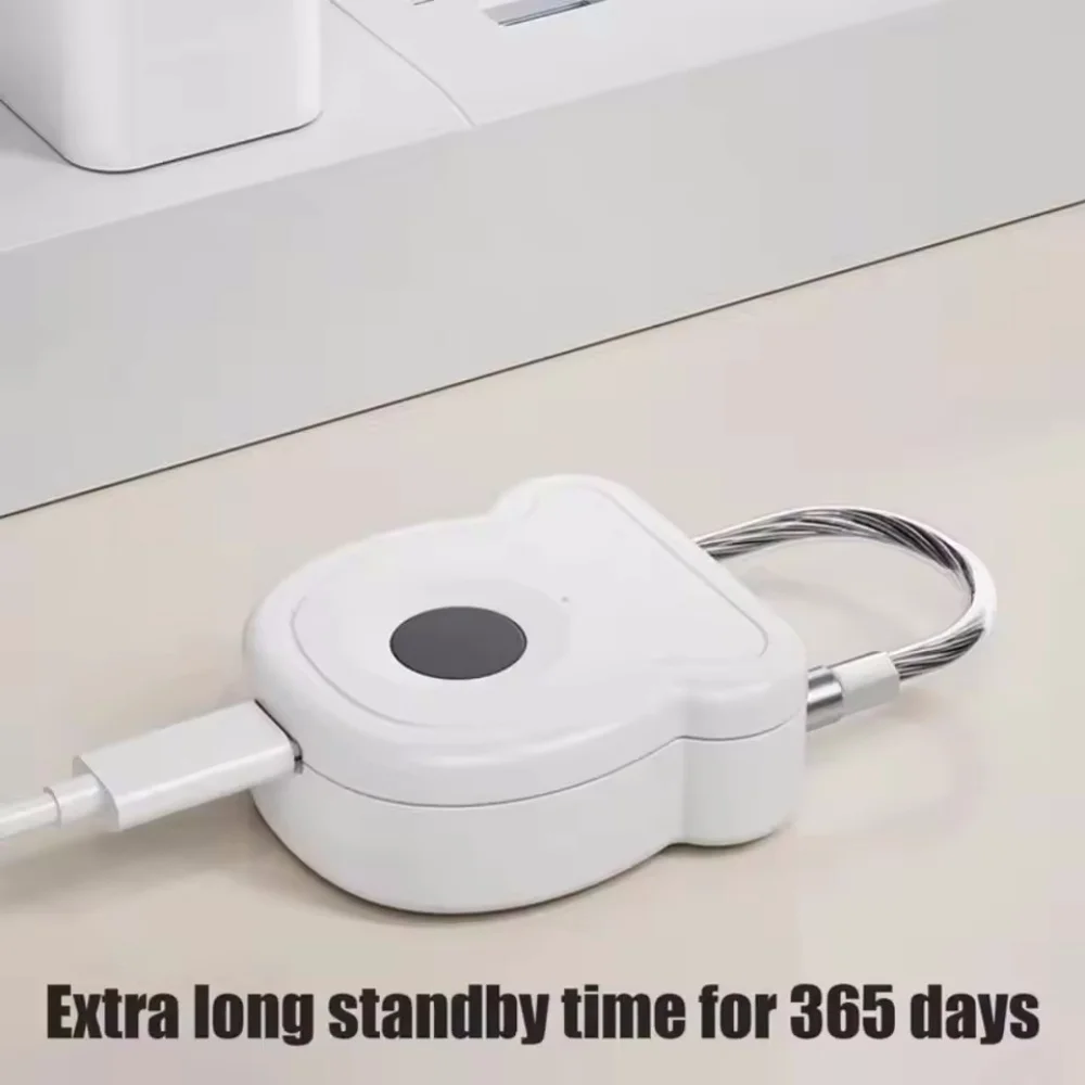 キーレス防水スマート南京錠 0.5 秒ロック解除 USB 充電キーレスロック盗難防止 ABS ポータブル盗難防止ロックジムロッカー