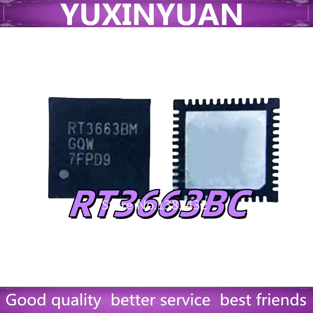 (5PCS)100% New RT3663BCGQW RT3663BC RT3663BMGQW RT3663BM RT3663BR RT3663BRGQW