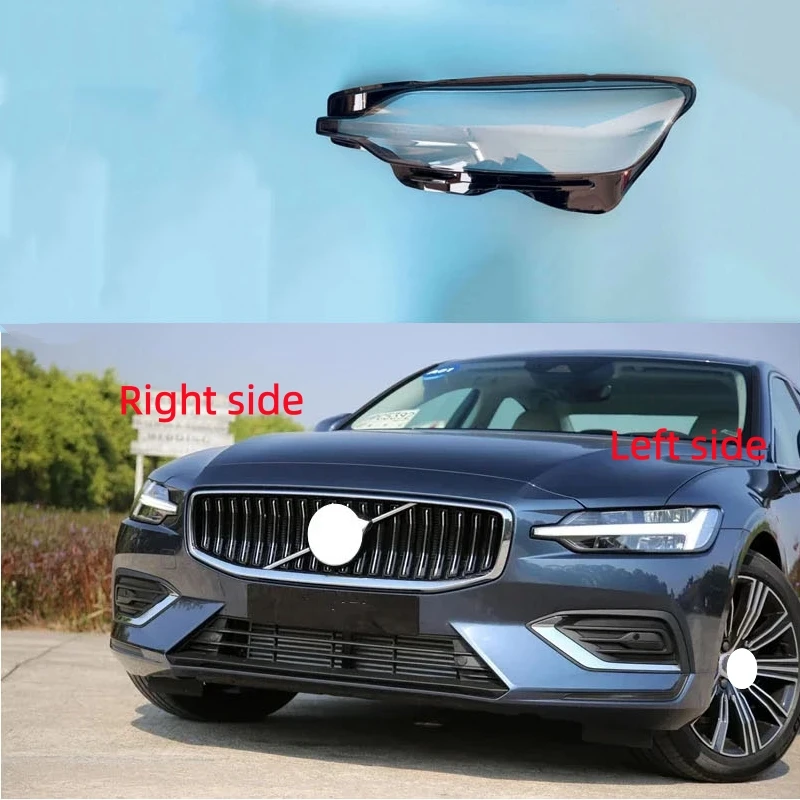

For VOLVO S60 2020 2021 2022 2023 2024 Car Headlight Shell Headlight Cover Headlamp Lens Headlight Glass Auto Shell Cover