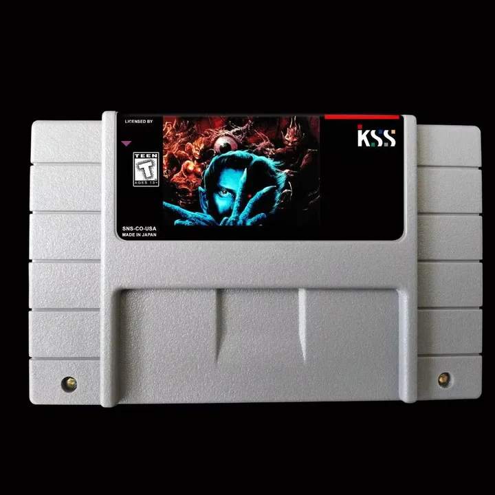 King of Demons Majyuu Ou SNES Game Cartridge random case