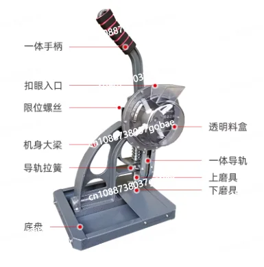 Buckle punching machine, punching machine, advertising, inkjet cloth, flag banner