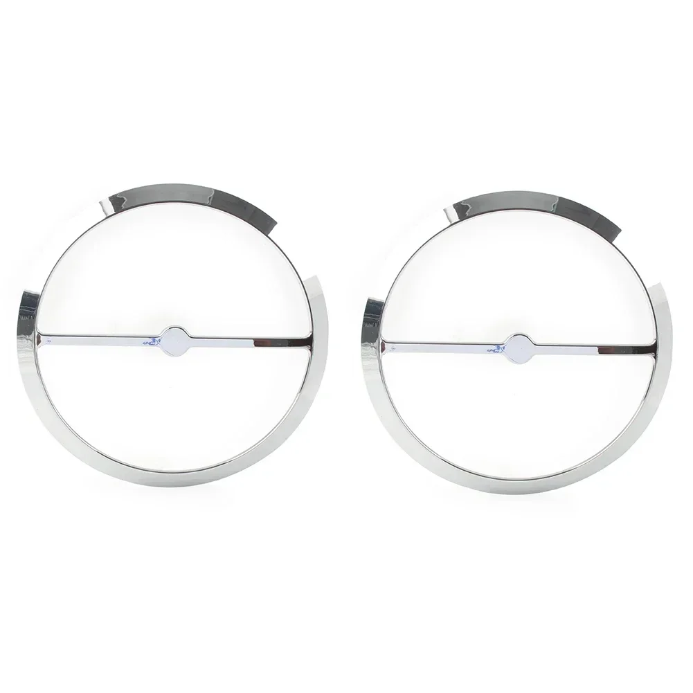

For Harley Davidson Electra Tri Street Glide FLHX 2014-2023 2 Pcs Chrome Motorcycle Speaker Inner Fairing Cover Trim Grill