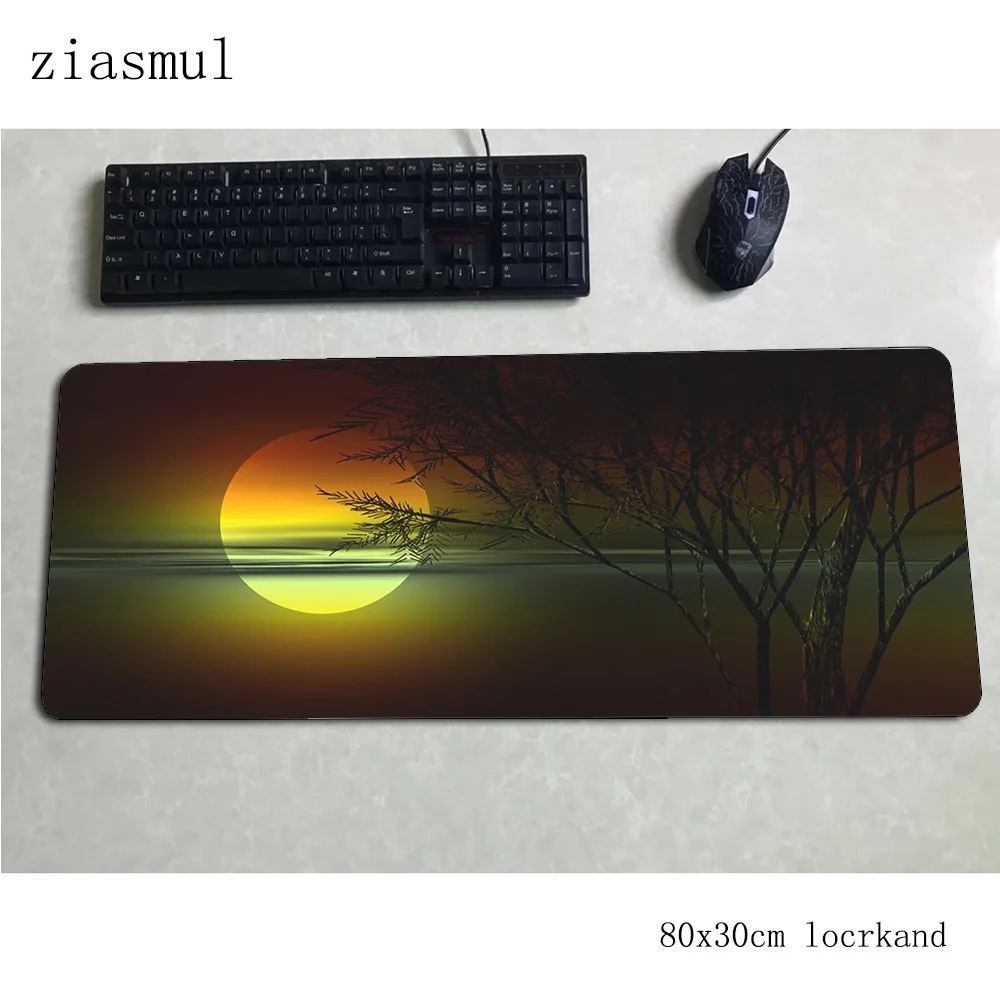 Sunset mats xl 900x400mm gaming mouse pad keyboard mousepad notebook gamer accessories Adorable padmouse mat