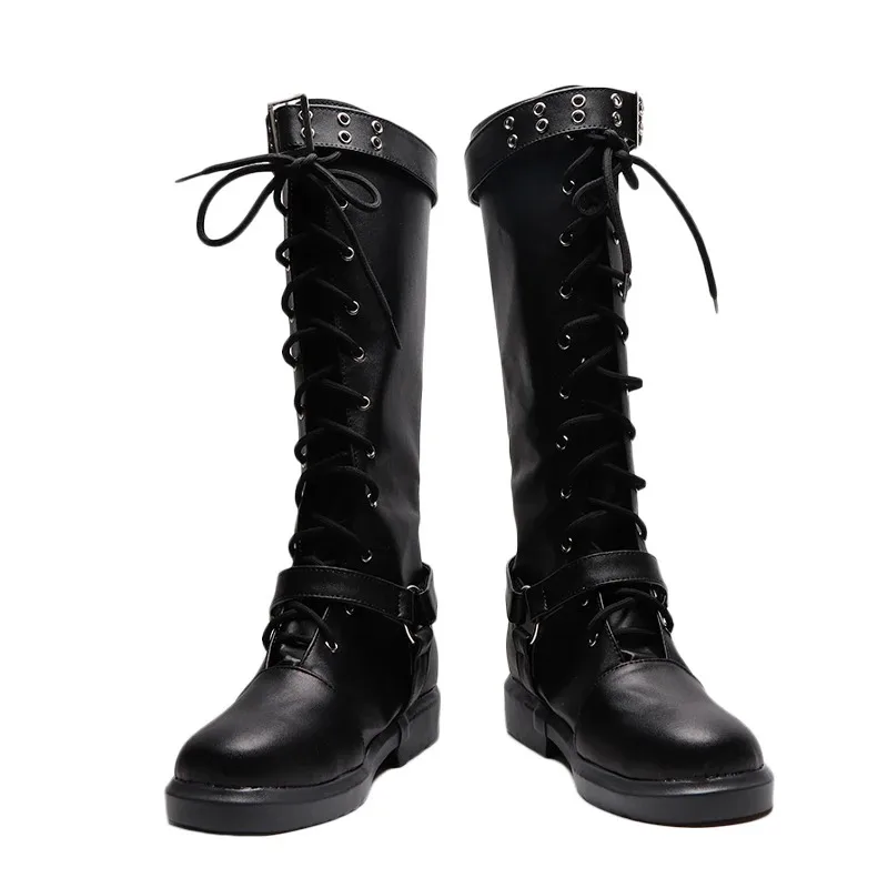 

Anime Game Cosplay Boots 5 Futaba Sakura Shoes Halloween Accessories Custom Made