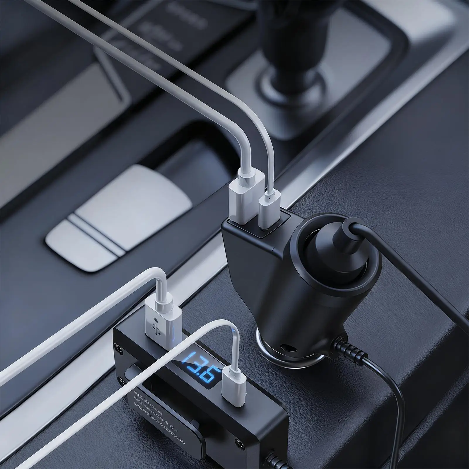 

Автомобильное зарядное устройство для телефона QC3.0 PD, автомобильный аксессуар для зарядки, автомобильное зарядное устройство для сотового телефона для транспортных средств, грузовиков, автофургонов, седан, автомобилей