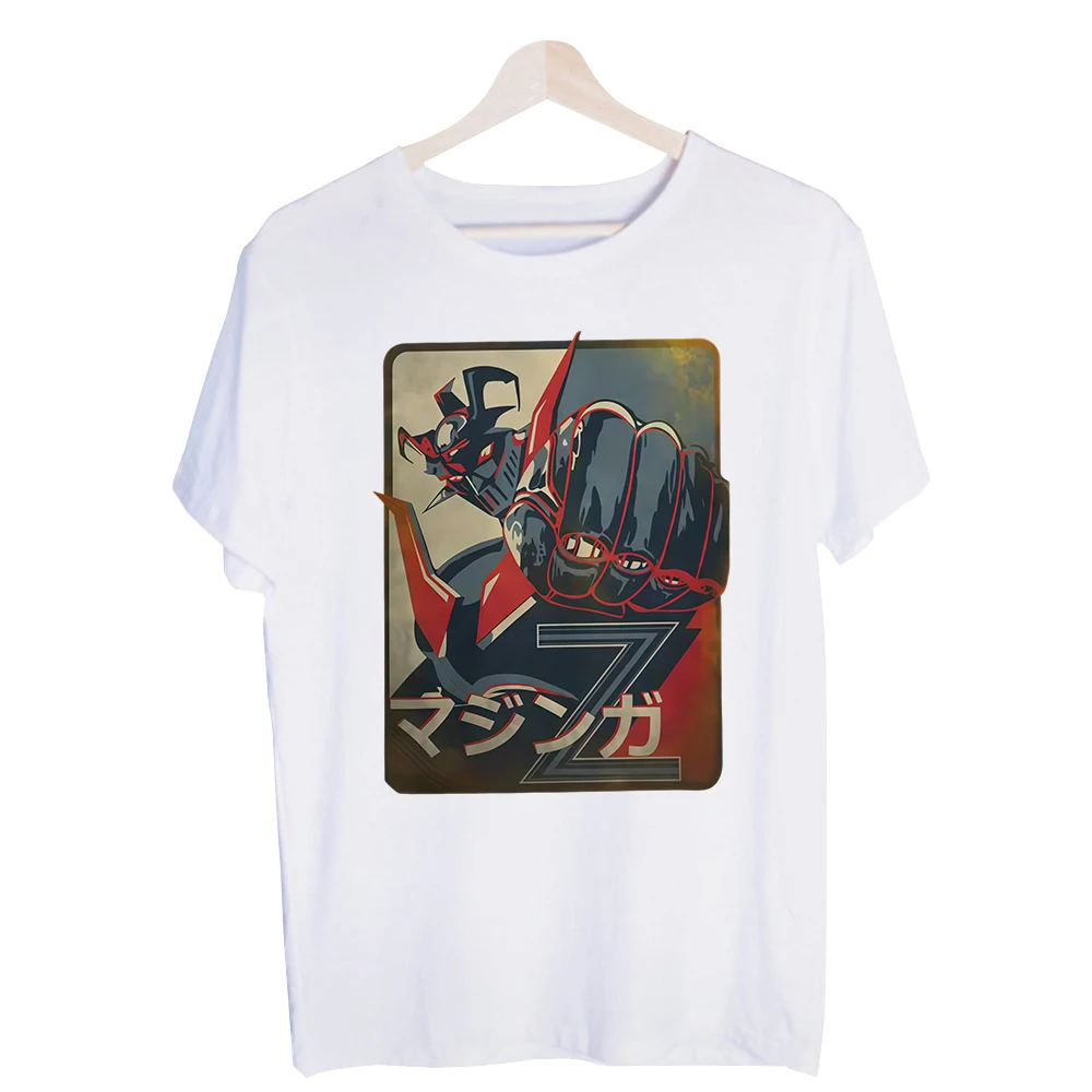 Men's Robot Fist Graphic Tee, Short Sleeve Crew Neck T-Shirt for Urban Streetwear and Casual Outfits