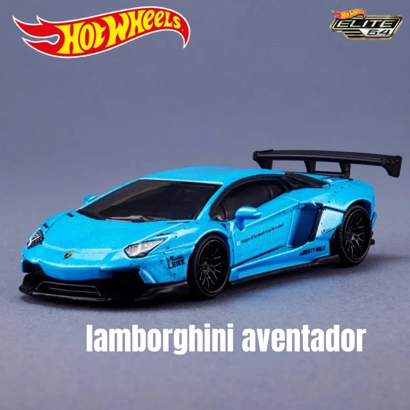 

Новые оригинальные Hot Wheels Lamborghini Aventador, имитация модели автомобиля, игрушечный автомобиль для любителей коллекционирования, праздничный подарок на складе