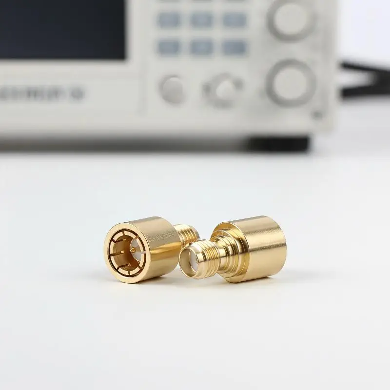 SMA Male to SMA Female RF Coaxial Adapter DC-12GHz Quick Plug for Outdoor Drone Signal Antenna Extension
