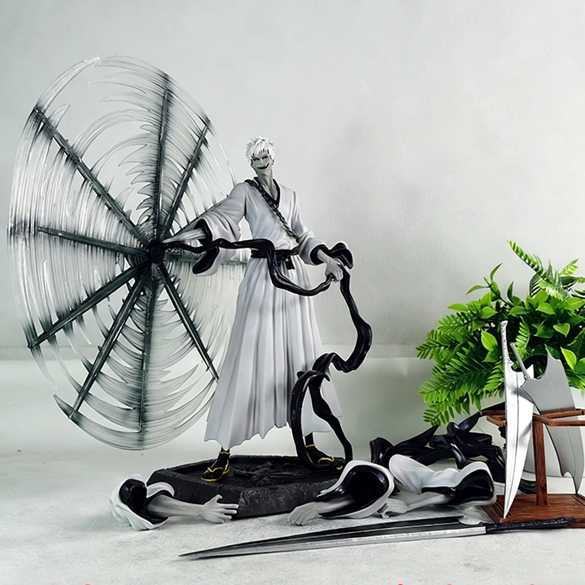 

Flyleaf Millennium Kurosaki Ichigo White-Haired Man Virtual Gk Statue Hand-Made Cartoon Model Collectible Action Figure Gift