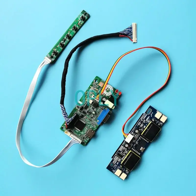 Placa controladora lcd para m236mwf1 m270h1 m236h1 lm250wf1 hsd250muw2 m240hw01 m270hw01 30 pinos tela lvds 4ccfl 1920*1080 kit diy