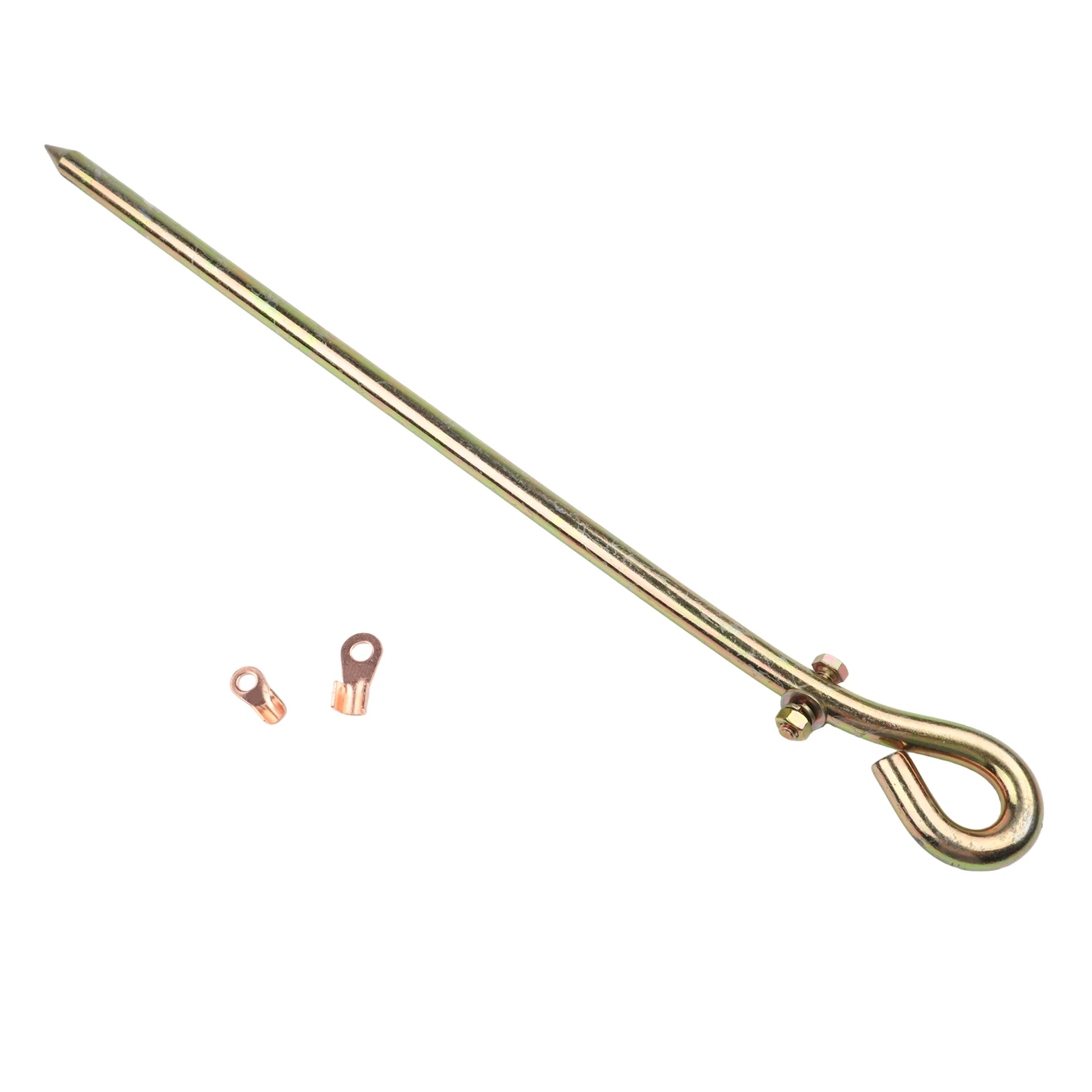 

Клеммы 20А, подходящие для заземляющих стержней генераторов 1,5-6 мм, адаптируемые заземляющие аксессуары, зажимы типа «крокодил», длина 17,4 дюйма