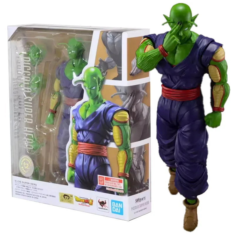 

Bandai Original Genuine S.H.Figuarts SHF DRAGON BALL SUPER Super Hero Piccolo Anime Model Toys Action Figure Gifts Collectible