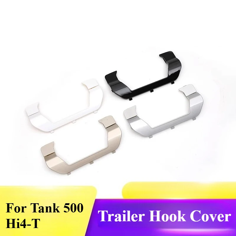 For Tank 500 Hi4-T 2023-2024 Trailer Hook Cover Tiger Head Hook with Outdoor Bag Protection Lossless Back Cover Car Accessories