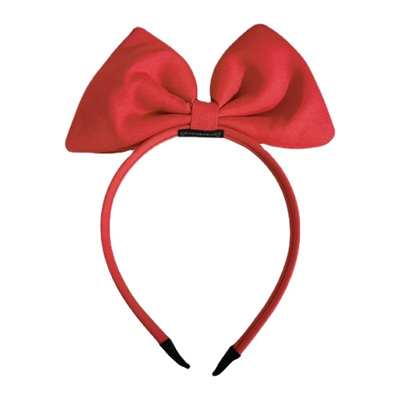 Red Black big Bow Knot Hairbands Hairpin for Women Girls Hair Accessories Hair Band Ties Headbands for Children Headdress