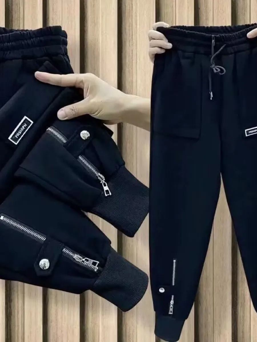 calcas-casuais-plus-size-para-primavera-e-outono-calcas-harem-femininas-com-botoes-ziper-cintura-alta-efeito-emagrecedor-bolsos-estilo-empresarial-com-detalhe-de-lenco