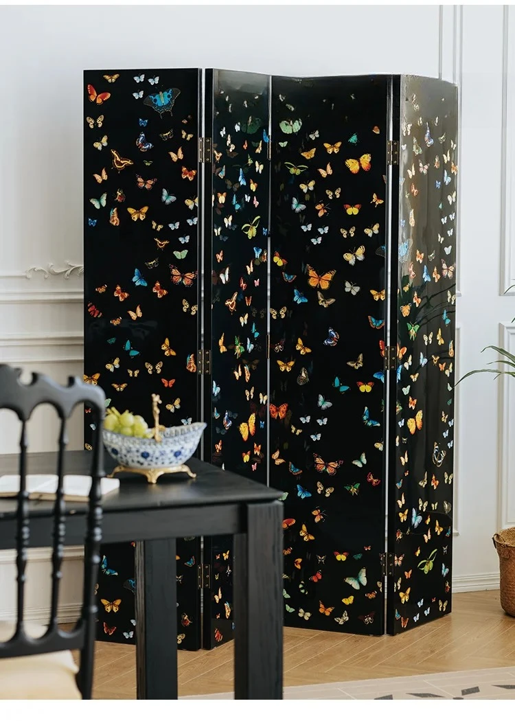 

Zhuang Zhou Midie screen partition living room medieval art folding mobile porch cover bedroom folding screen
