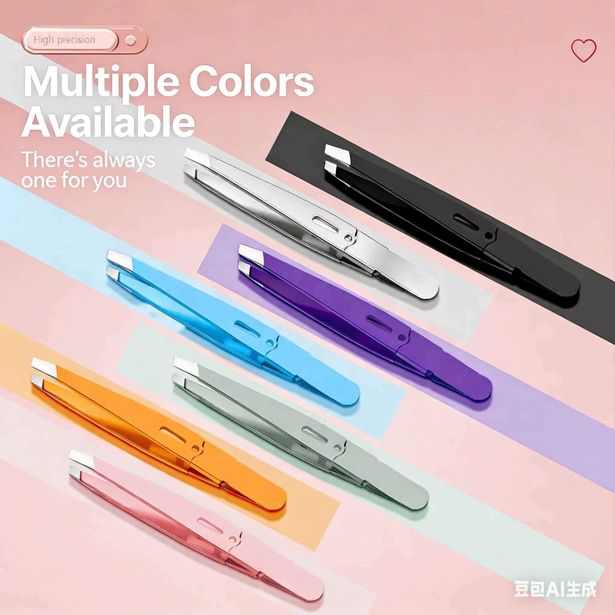 Pinça de aliciamento masculina para barba e bigode, aço inoxidável, grau profissional, durável, ferramenta aparador de pelos faciais