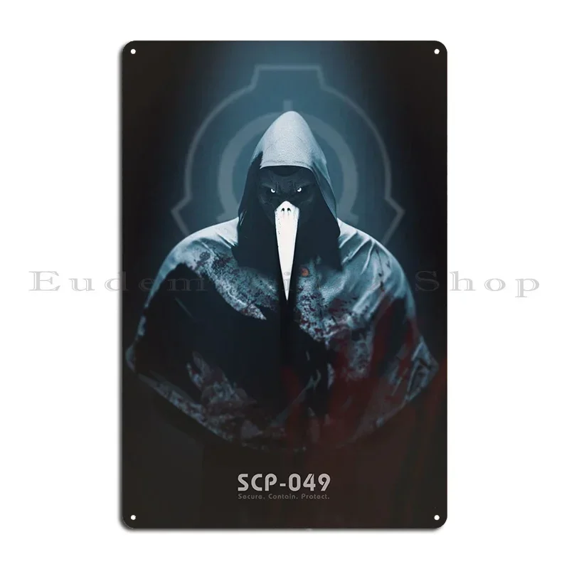 Scp 049 The Cure Metal Personalized Club Printing Pub Create Tin Sign Poster