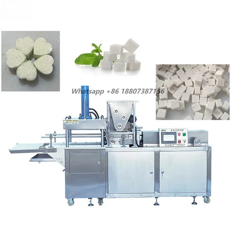 Automatic Sugar Cube Press Machine for Commercial Use High Efficiency Industrial Sugar Cubes Making Equipment