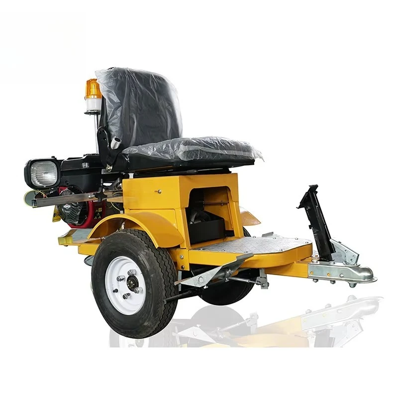 New Arrival Heavsty Ride on Road Marking Machine 5.5PH Engine 16km/h Speed Adjustable Line Thickness Pump Automatic