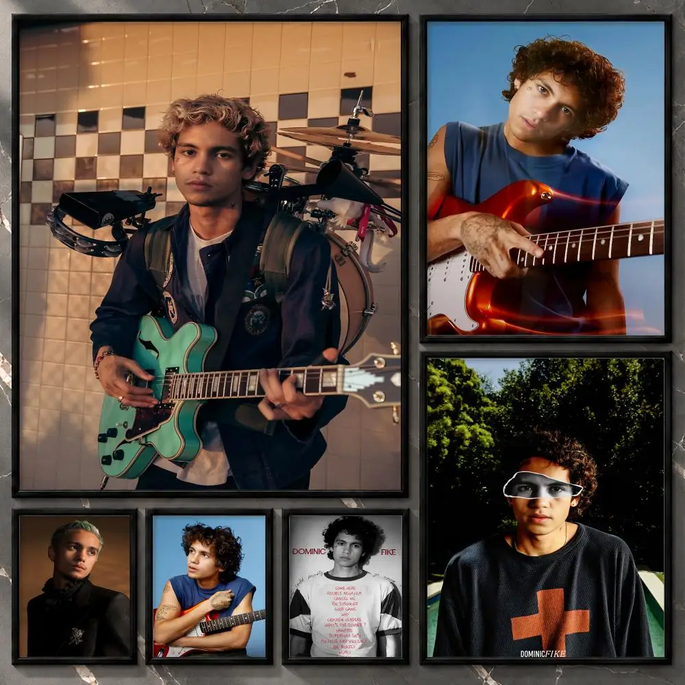 Soloist-Songwriter-Stageart-Collectible-Performance Dominic Fike Poster Aesthetic Unframed Wall Prints for Bedroom & Living Room