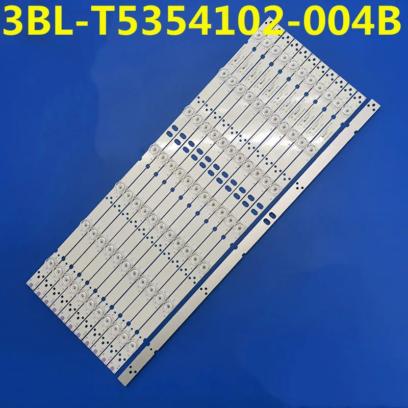 12PCS LED Backlight Strip For 3BL-T5354102-004B 6049140001 JS-HY53EC9D-0011 48CE590A1 48CE5100