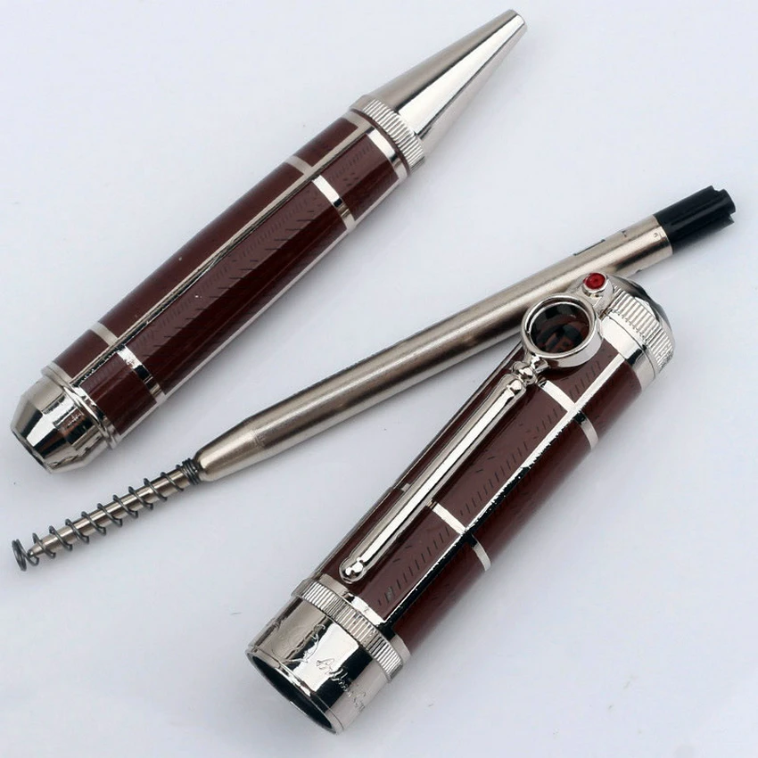 Classique MB Rollerball Pen MB Fountain Pen Sir Arthur Conan Doyle With Magnifying Gass Round Design Writer Edition B-Quality