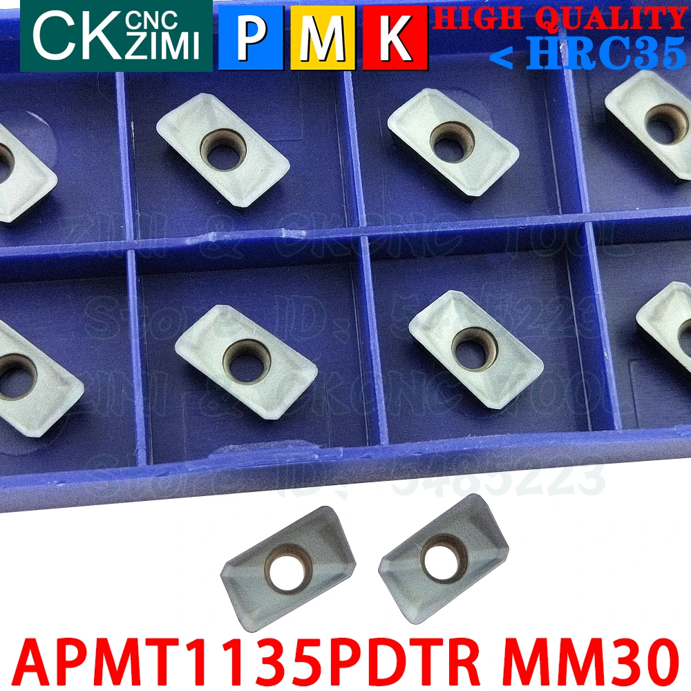 APMT1135PDTR MM30 APMT 1135 PDTR MM30 Carbide Inserts Shoulder Milling Inserts Tools CNC Metal lathe Indexable Cutting tools