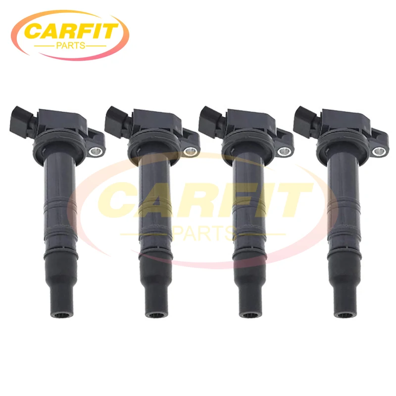 

4Pcs 90919-02260 9091902260 90919-02248 UF495 Ignition Coil For Toyota Camry Corolla Hilux Tacoma 4Runner Tundra 2.4L 2.7L 4.0L