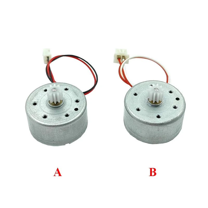 

RF-300CA DC 3V-12V 12000RPM High Speed Mini 24mm Round Spindle Motor 10T Gear DIY Hobby Toy Fan Solar Power Model School Project