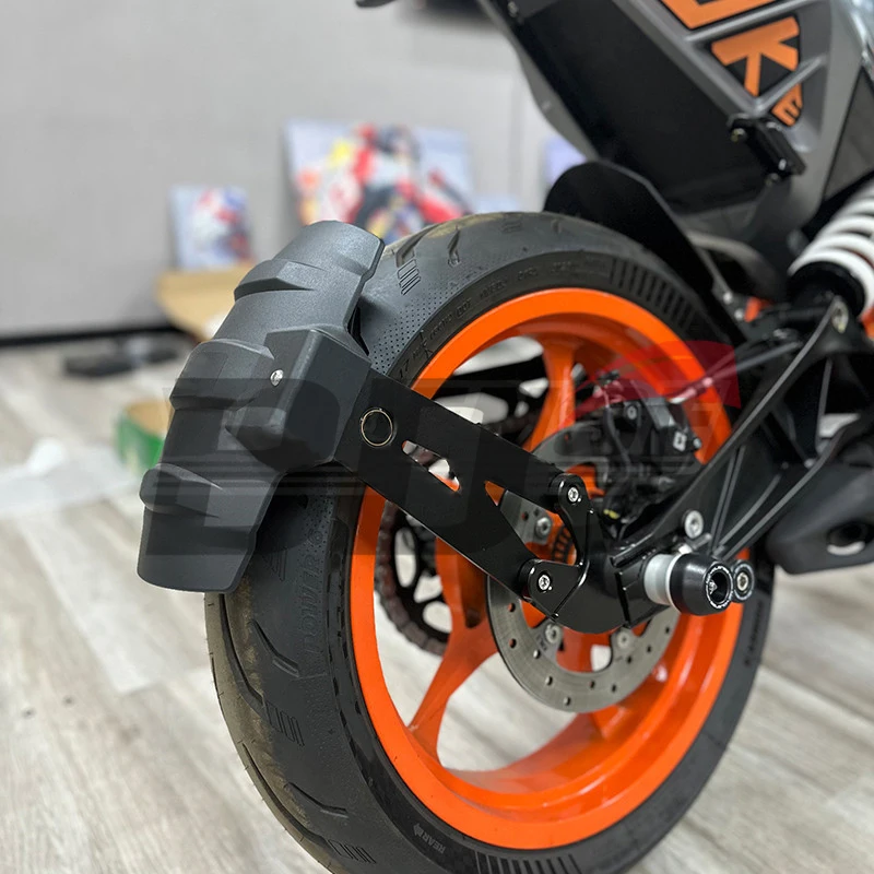 BDJ Duke 390 2022 Motorcycle Rear Fender Tire Hugger Mudguard Mud Splash Guard Cover For KTM Duke 390 ADV 2020-2025 Duke 250 view 3
