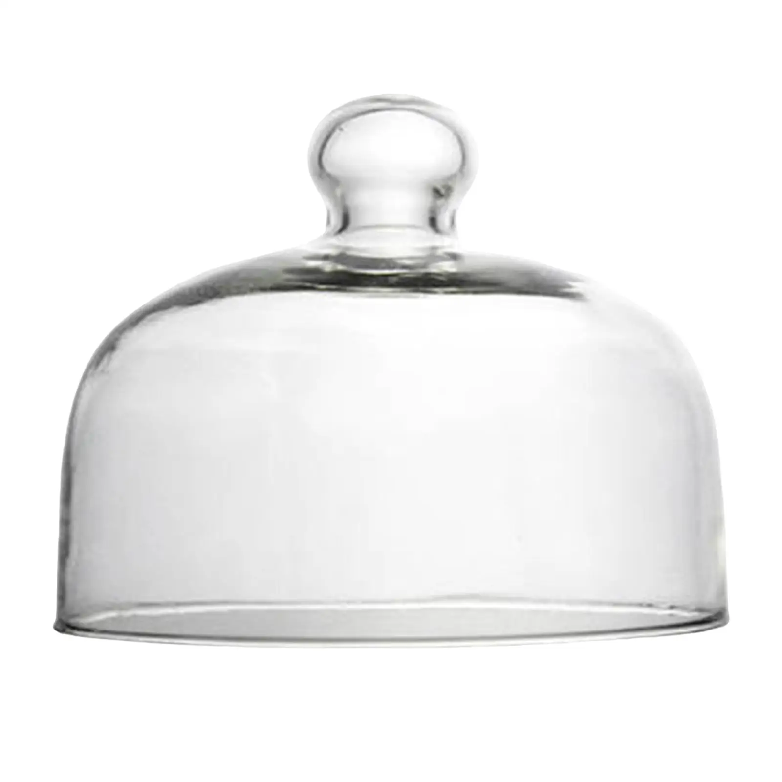 

Dessert Glass Cover Dustproof Cake Dome Multifunctional, Food Covers Plate Bowl Dish Cover for Outdoor Indoor Picnic Barbecue