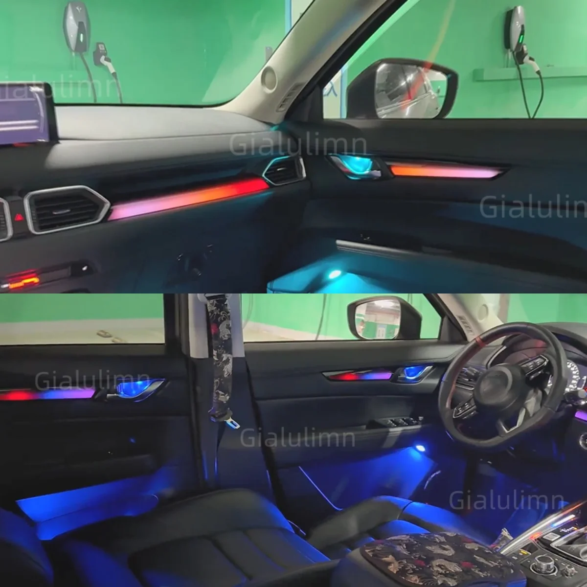 Gialulimn LED Ambient Light for Mazda cx-5 2017-2024 Atmosphere Environmental MoodLight Lamp Trim Decorative Lighting