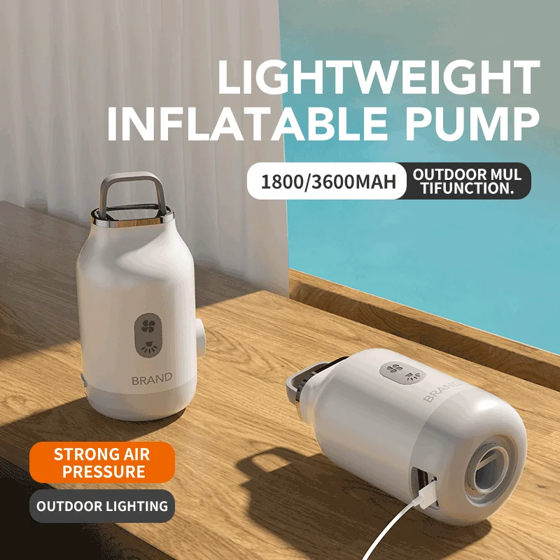 Мини-воздуходувка Duster, оборудование для кемпинга, электрический насос для накачивания с USB-зарядкой и подсветкой для очистки клавиатуры компьютера