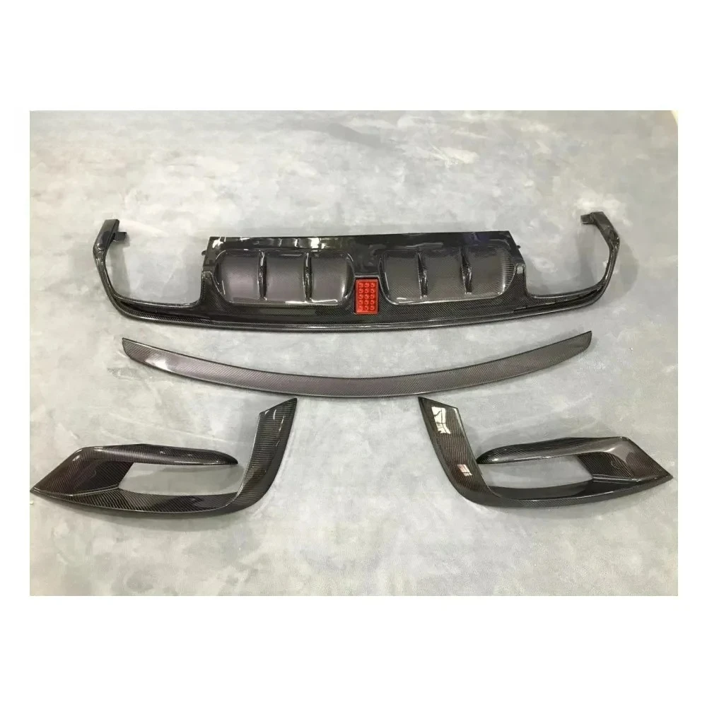 

W222 S63 AMGBS Carbon Fiber Kit Premium Front Lip Rear Diffuser