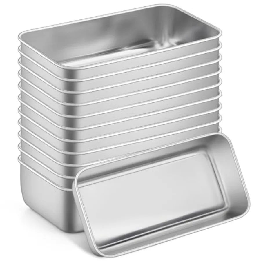 

Loaf Pan t 9 x 5 Inc read Pans Stainl Steel Loaf Toast g Pans For read Meatloaf Lasagna Cake ealty and Non Toxic Oven Safeand E