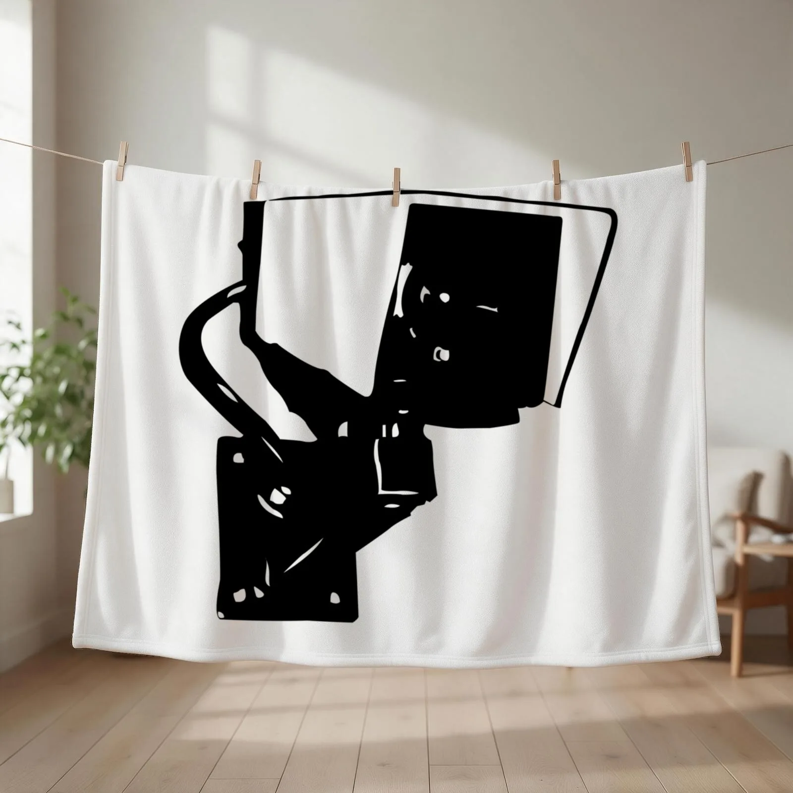 Security Camera Throw Blanket halloween Multi-Purpose Camping Decorative Beds Blankets