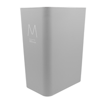 15L Garbage Can Trash Bin Dustbin Plastic Kitchen Bathroom Waste Pail Rubbish Container Diaper Dog Poop Recycle Modern Touchless
