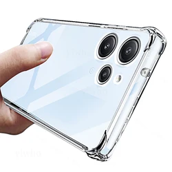 Clear Case for Xiaomi Redmi 12 12c Note 12s 12 Pro 12r 12t Note12 Pro Plus + 12 C Thick Shockproof Soft Silicone Phone Cover