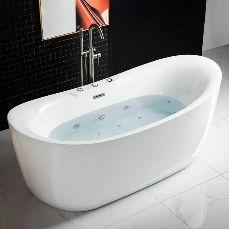 Bathroom Bathtub,Factory Wholesale Customized Tubs Outdoor Modern Spa Acrylic Whirlpool Massage Corner Bathtub And Soaking Tub