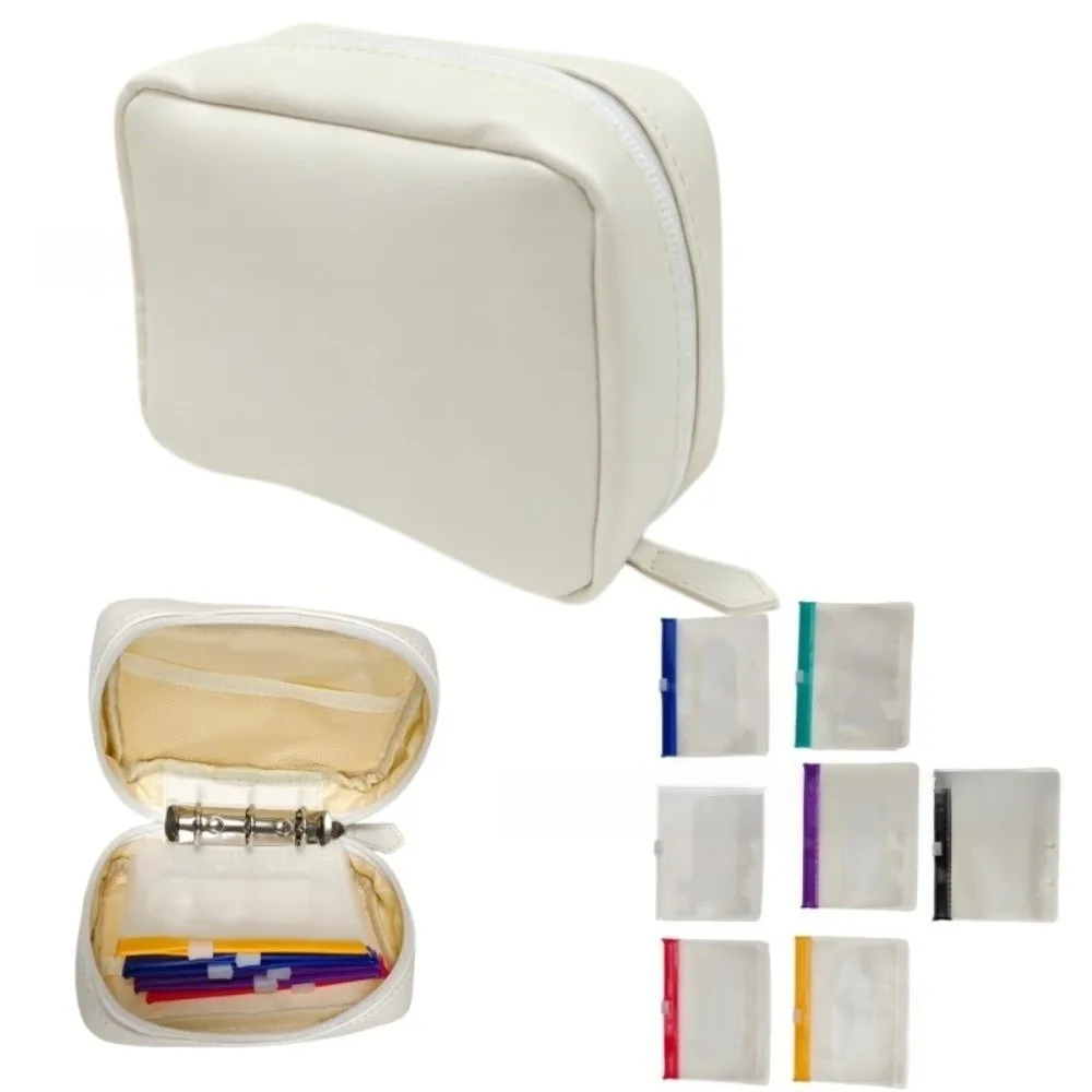 7/14PCS BPA-Free Weekly Pill Organizer Waterproof Zipper Design Medicine Pouch Set Reusable Color Coded Vitamin Storage Holder