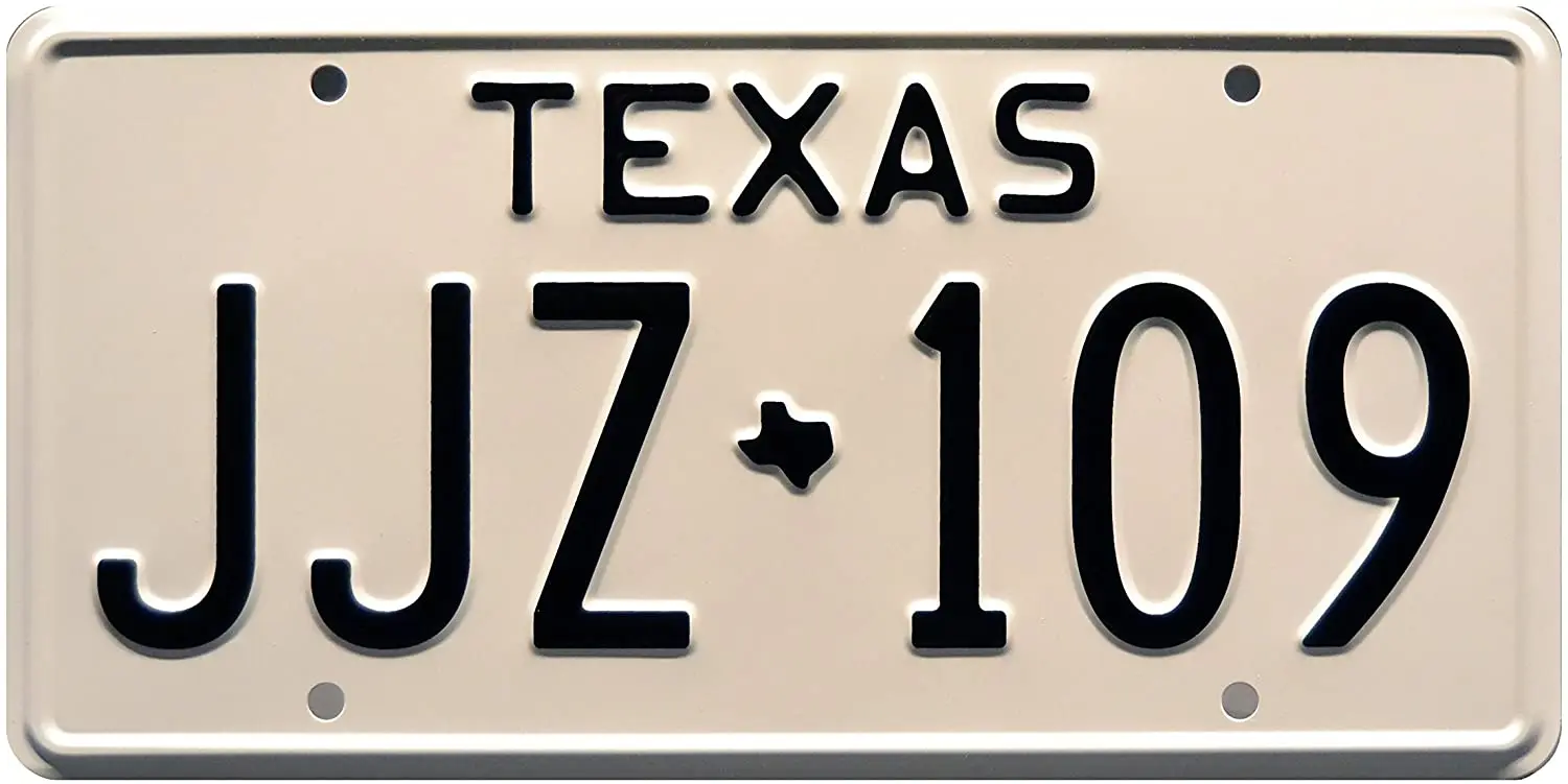 

Death Proof | Texas JJZ 109 | Metal License Plate